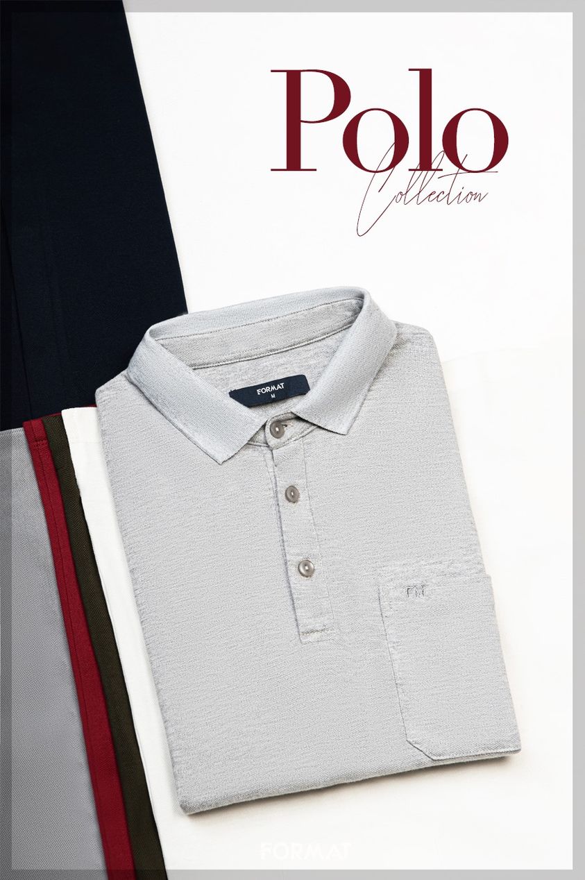 Áo Polo 1 lớp Dáng vừa