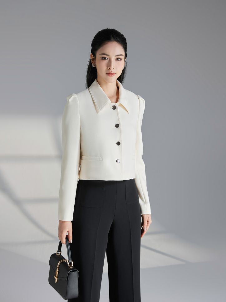 Áo Vest dáng ngắn first class