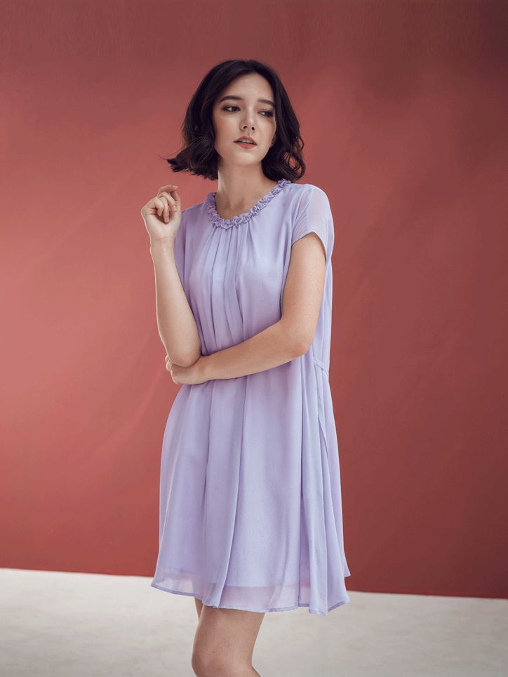 Đầm dáng dài premium silk