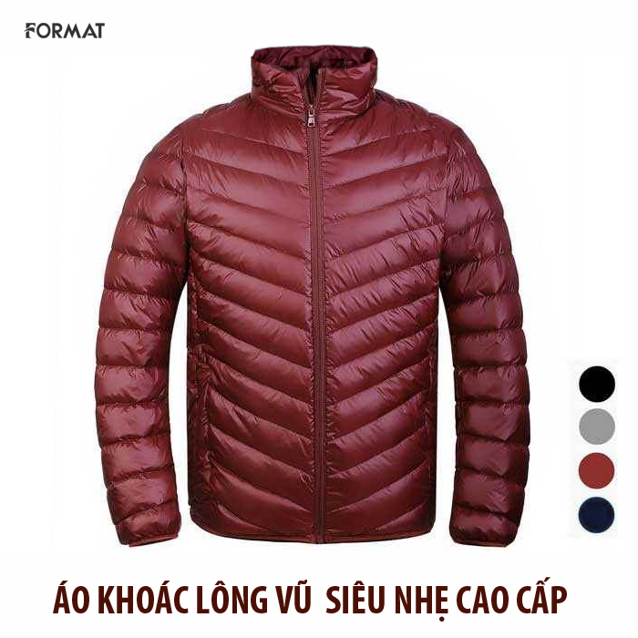 Áo khoác Lông vũ Dài tay